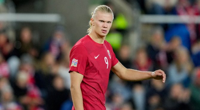 Erling Haaland necesita practicar más técnicas de escape a la hora de defenderse